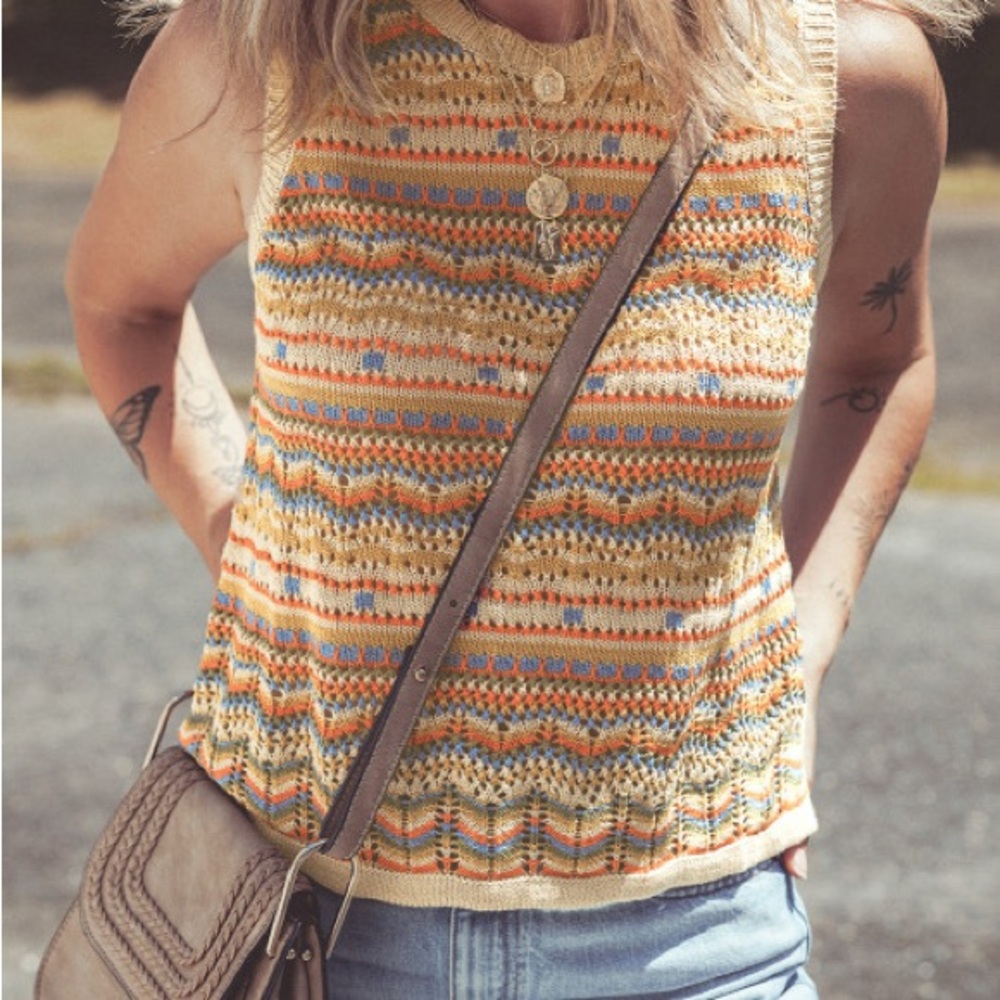 Boutique Wholesale Multicolor Sweater Top